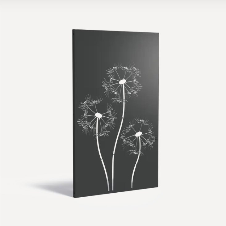 Sichtschutzzaun Modell Pusteblume 1